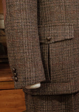 Woodrow Harris Tweed Jacket - Dark Prince Of Wales Check