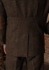 Woodrow Harris Tweed Jacket - Dark Prince Of Wales Check