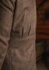 Woodrow Jacket - Burnt Saddle Herringbone