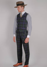 Edison Harris Tweed Waistcoat - Blackwatch