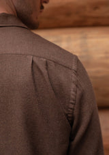 Connell Cotton Board Shirt - Walnut