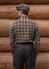 Berkley Brown Vintage Flannel Work Shirt