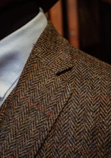 Edison Harris Tweed Jacket - Brown Check