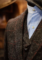 Edison Harris Tweed Jacket - Red Check