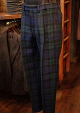 Edison Harris Tweed Trousers - Blackwatch