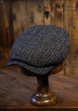 Geary Flat Cap - Harris Tweed Check