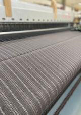 Munro Waistcoat - Dark Taupe with Vintage Grey Stripe