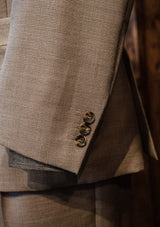 Leonard Double Breasted Jacket - Wheat