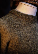 Mawson Lambs Wool Sweater - Pine Shadow