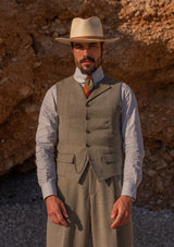 Capri Waistcoat - Pistachio