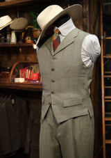 Capri Waistcoat - Pistachio