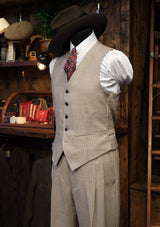 Brockman Waistcoat - Sand Prince of Wales