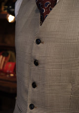 Brockman Waistcoat - Sand Prince of Wales