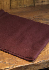 Merino Wool Scarf - Merlot