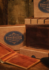 Saddle Leather Wallet - Black