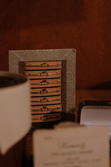1920's John Alden Collar Bar On Display Card