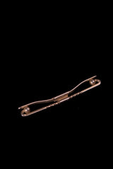 1920's Ball-Grip Twisted Collar Bar By Swank - Large