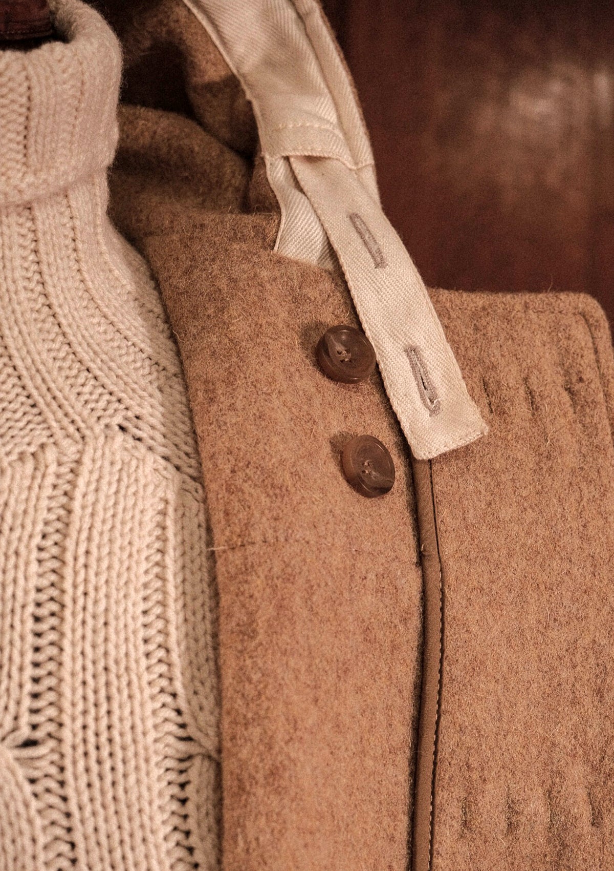 Arctic Pure Wool Duffle - Authentic Oversized Pattern – Thomas