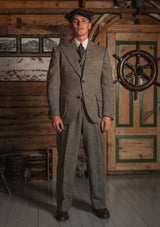Bailey Harris Tweed Jacket - Old Oak Herringbone