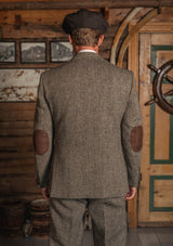 The Bailey Harris Tweed Suit - Old Oak Herringbone