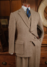 Bailey Harris Tweed Jacket - Wheat Herringbone