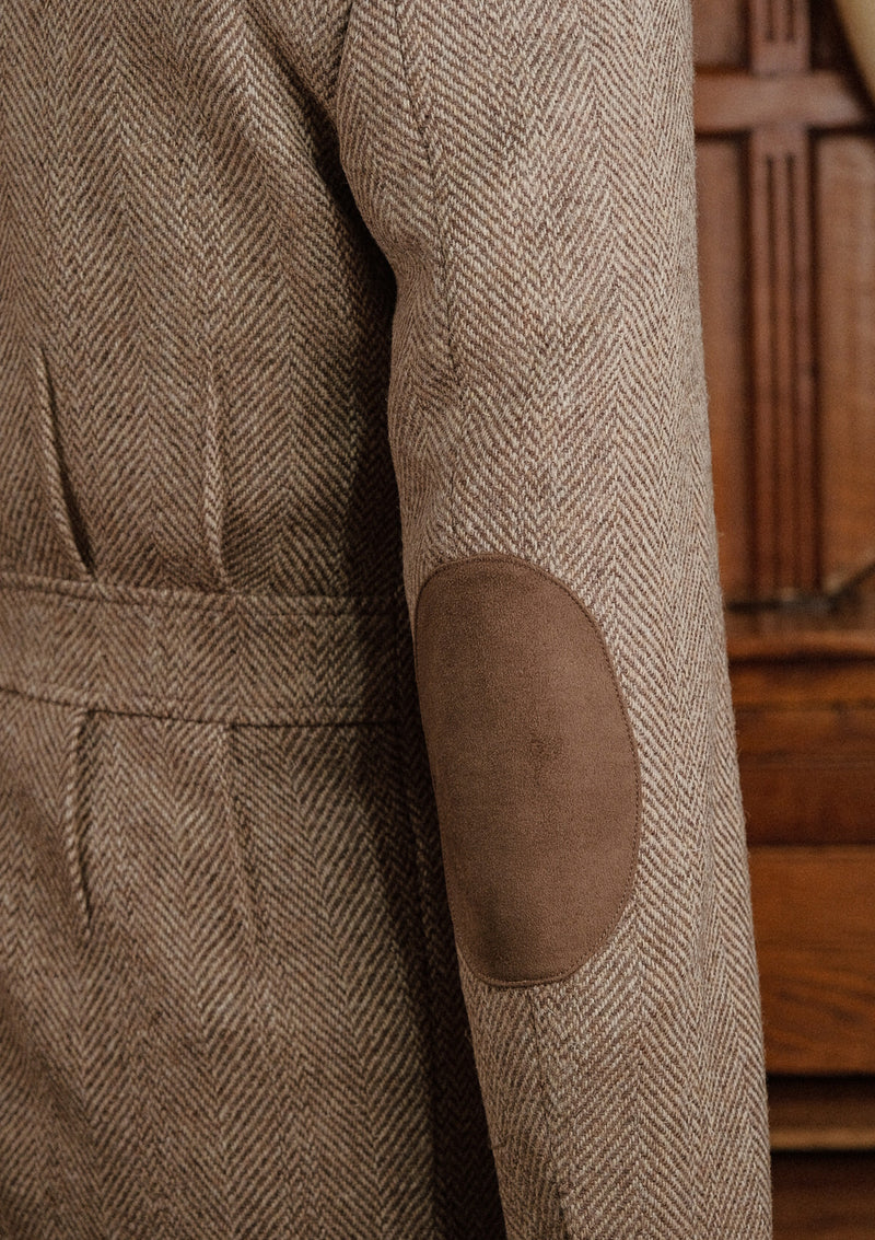 Bailey Harris Tweed Jacket - Wheat Herringbone