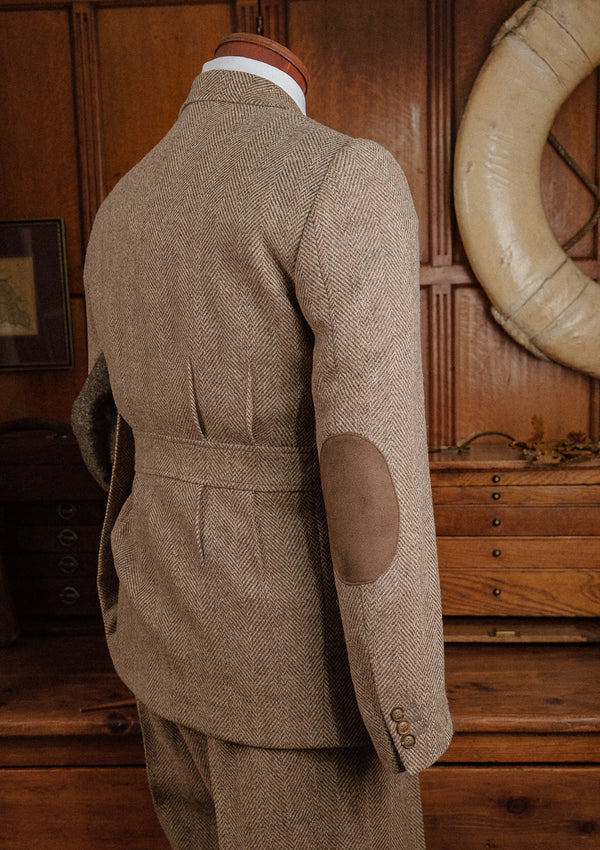 Bailey Harris Tweed Jacket - Wheat Herringbone