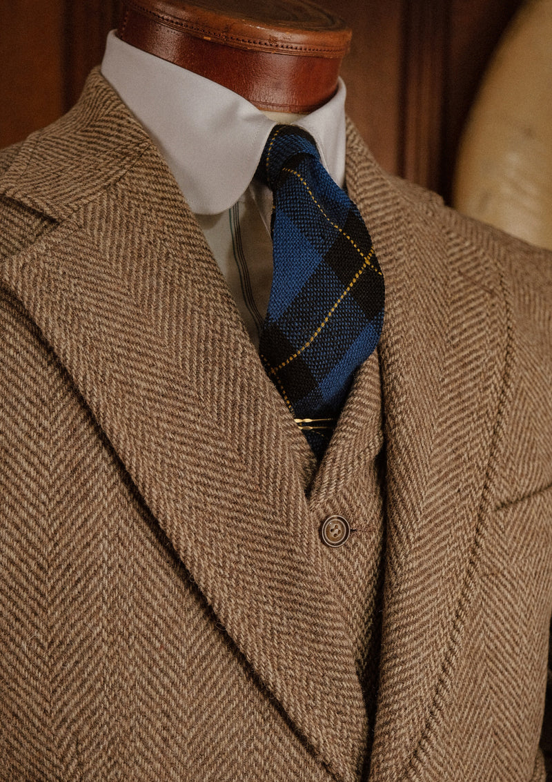 Bailey Harris Tweed Jacket - Wheat Herringbone