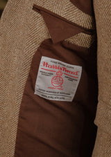 Bailey Harris Tweed Jacket - Wheat Herringbone