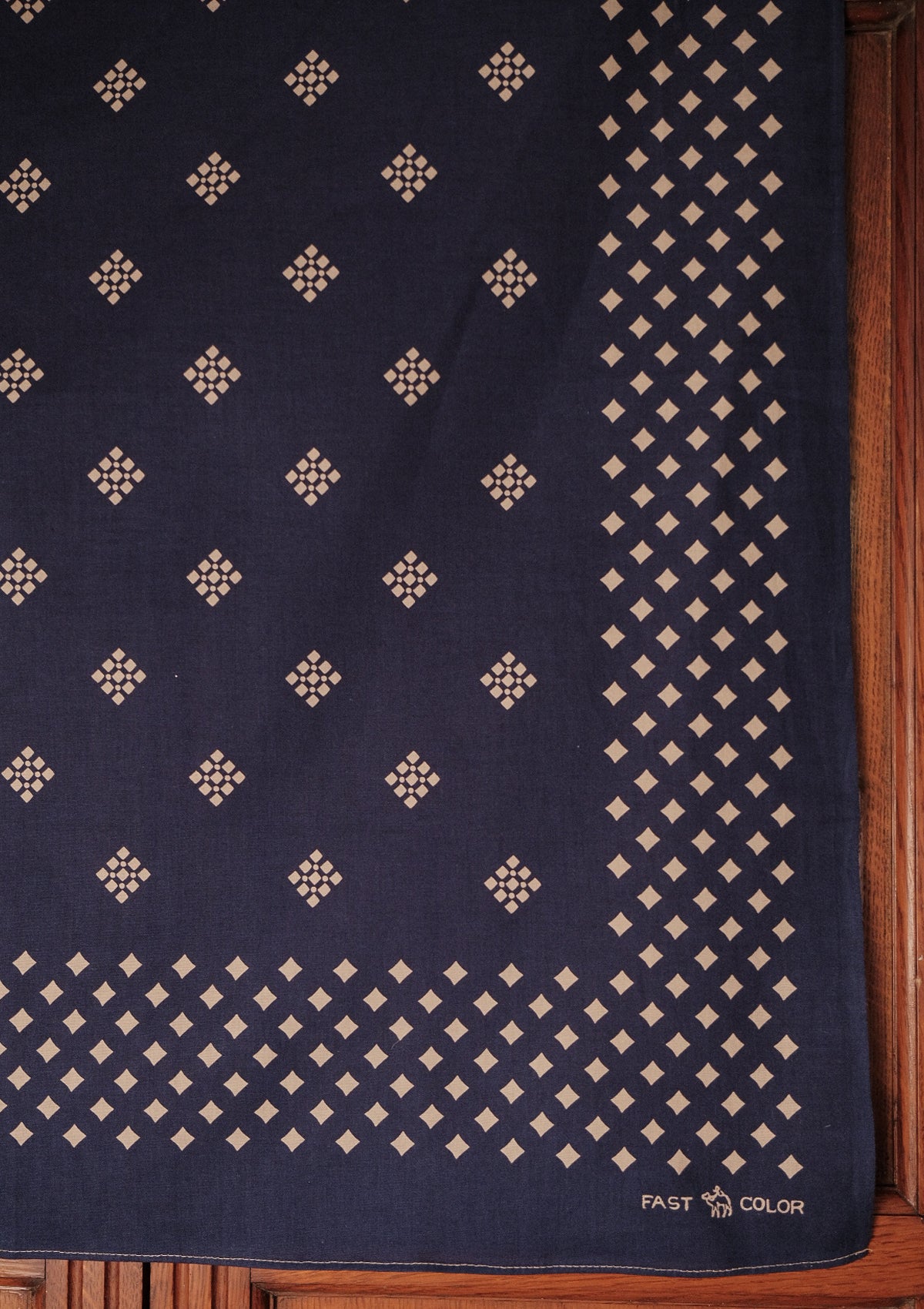 'Indigo Wayfarer' 100% Selvedge Cotton Bandana - #6