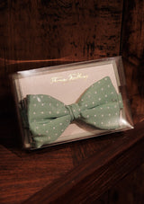 Silk Pre-Tie Bow Tie - Mint