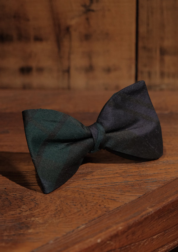 Silk Pre-Tie Bow Tie - Tartan