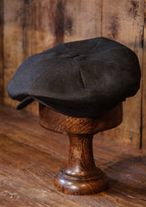 Stanton Baker Boy - (Wide-Width) Slate Black Linen