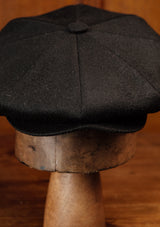 Dodge Baker Boy - (Wide-Width) Black Loden