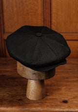 Dodge Baker Boy - (Wide-Width) Black Loden