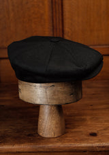Dodge Baker Boy - (Wide-Width) Black Loden
