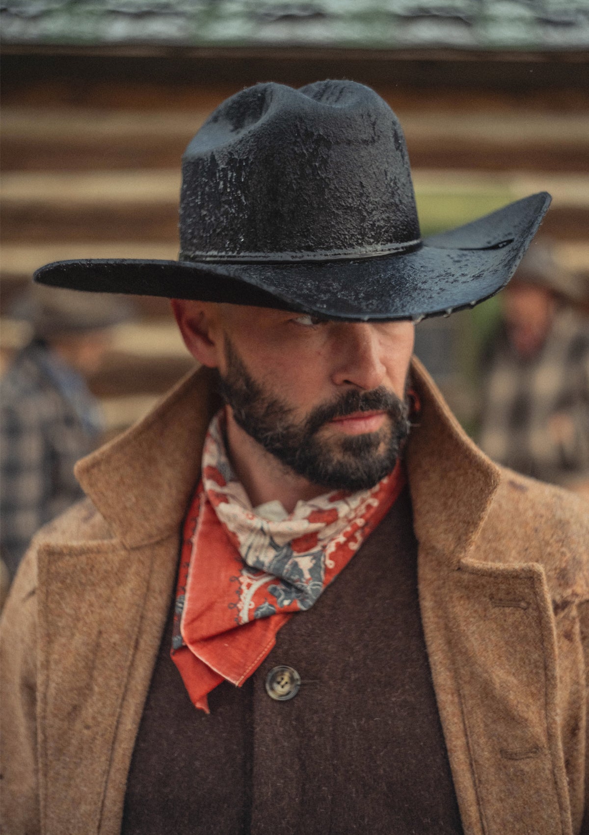 Cattleman Hat - Black Fur Felt