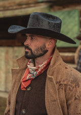 Cattleman Fedora - Black