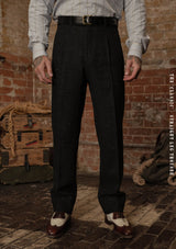 The Coleman 3 Piece Suit - Black w/ White Fleck