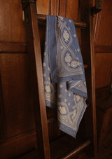 'Frontier Blue' 100% Cotton Selvedge Bandana - #3