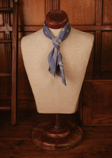 'Frontier Blue' 100% Cotton Selvedge Bandana - #3