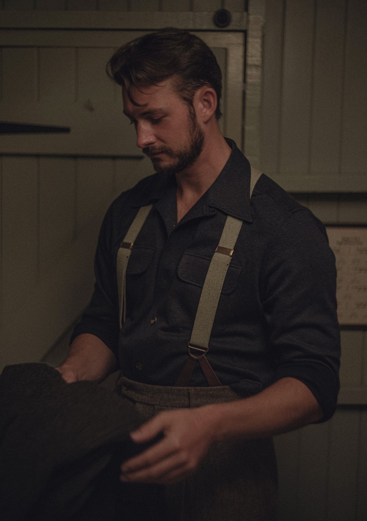 Connell Super-soft Cotton Board Shirt - Storm Blue