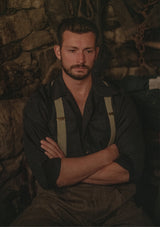 Connell Super-soft Cotton Board Shirt - Storm Blue