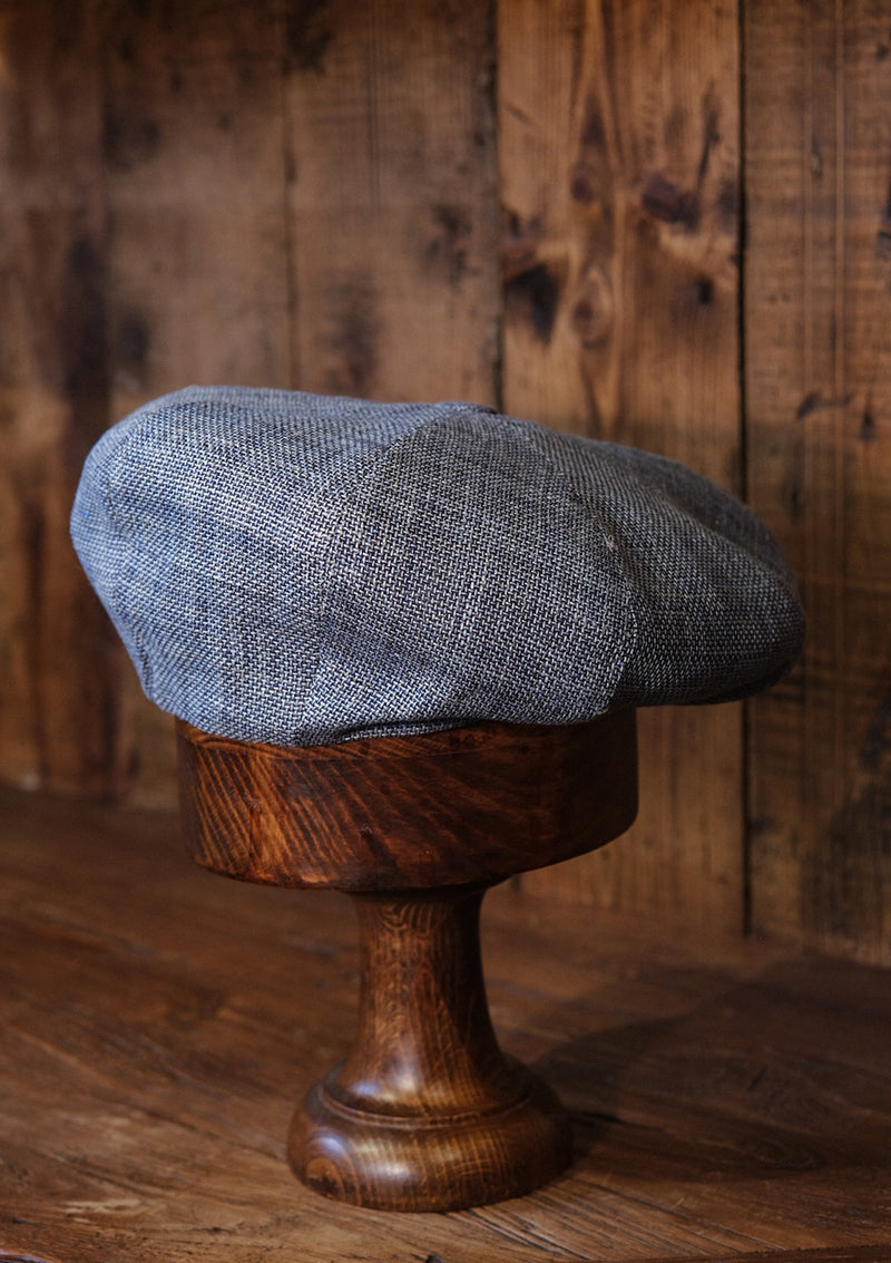 Stanton Baker Boy - (Wide Width) Light Blue Hopsack