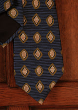 Classic Silk Tie - Foxhall Sapphire