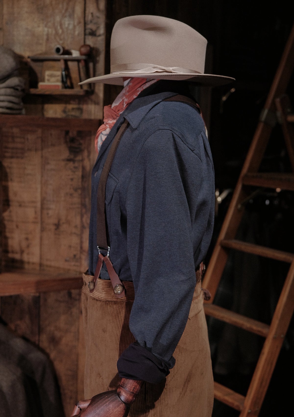 Connell Super-soft Cotton Board Shirt - Storm Blue