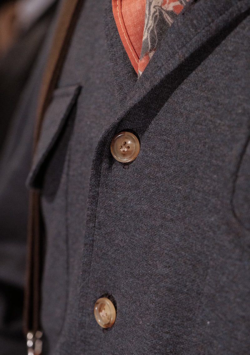 Connell Super-soft Cotton Board Shirt - Storm Blue