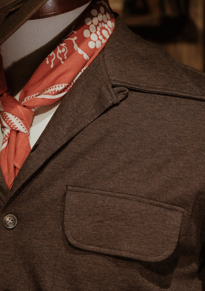 Connell Super-soft Cotton Board Shirt - Peat Brown