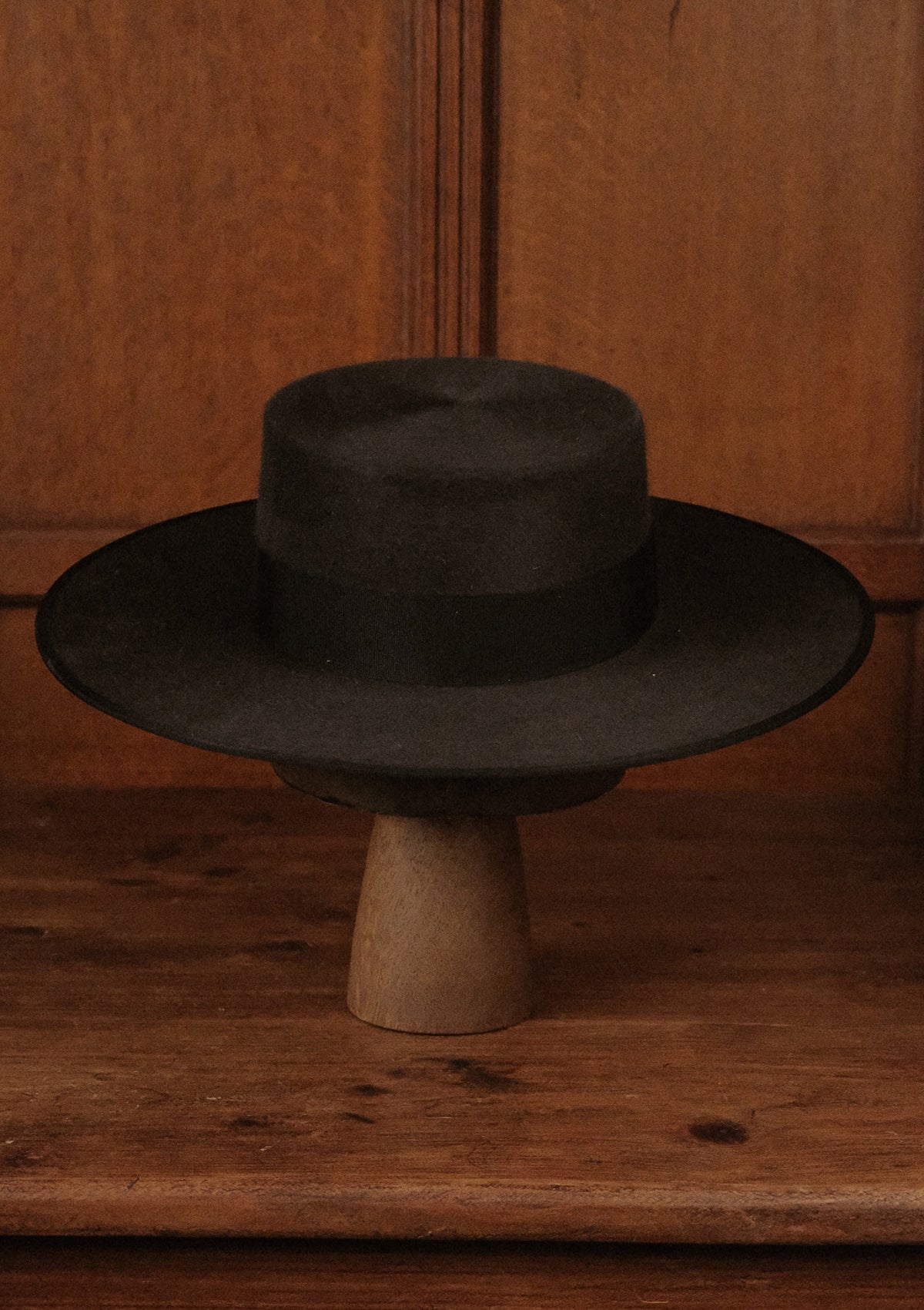 Bolero Wide Brim Hat - Black