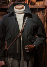 Seabrook Cropped Jacket - Navy
